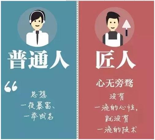 制造業(yè)--普通工人和匠人的區(qū)別是什么？