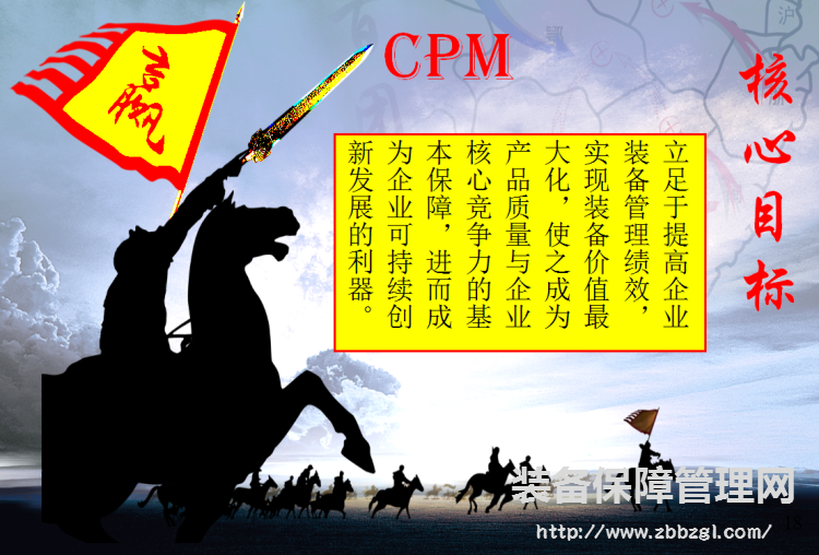 《CPM裝備保障管理》條款解釋