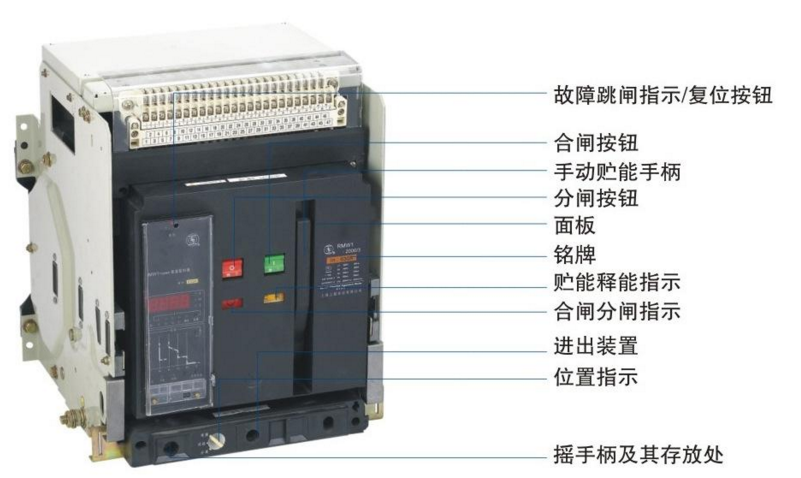 低壓斷路器的結(jié)構(gòu)及工作原理