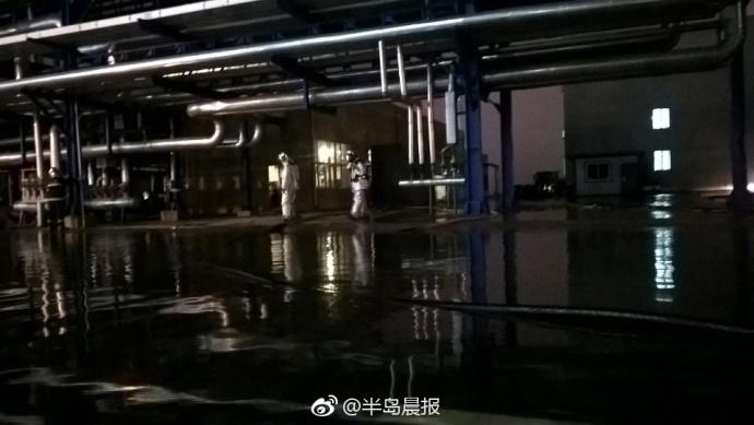 600余名消防官兵趕赴中石油大連石化分公司 明火全撲滅